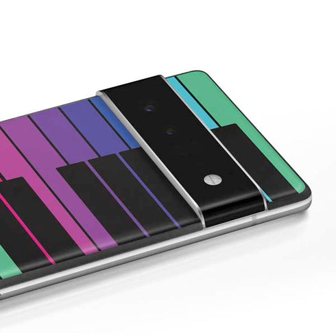 Color Piano Keys Google Pixel 6 Pro Skin